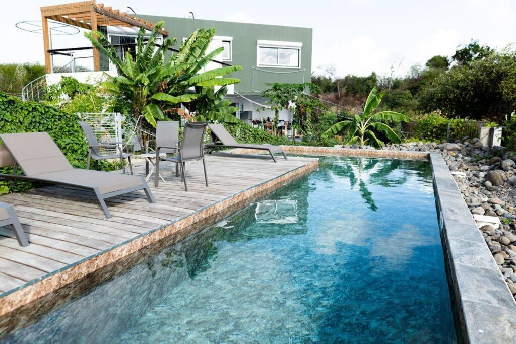 Petit-Canal T2 Chaleureux & Piscine En Pleine Nature מראה חיצוני תמונה